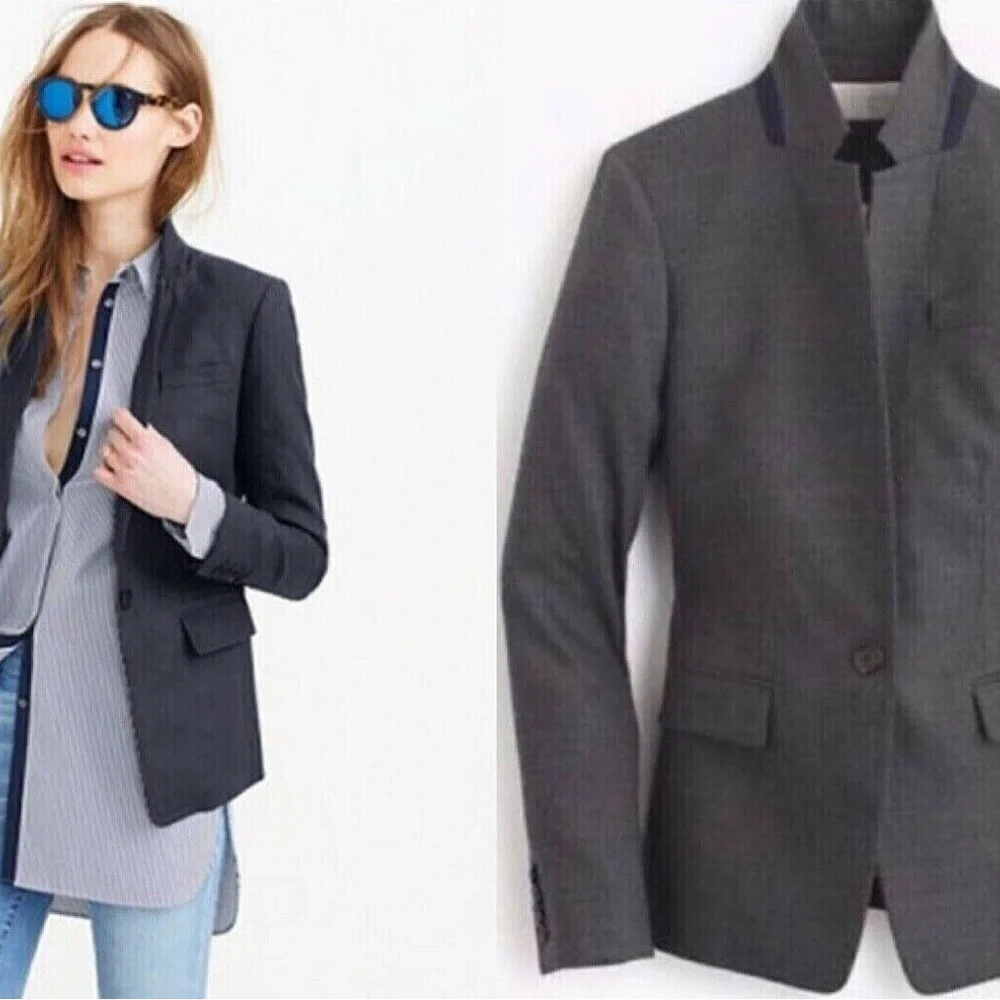 J.Crew classic regent blazer EUC